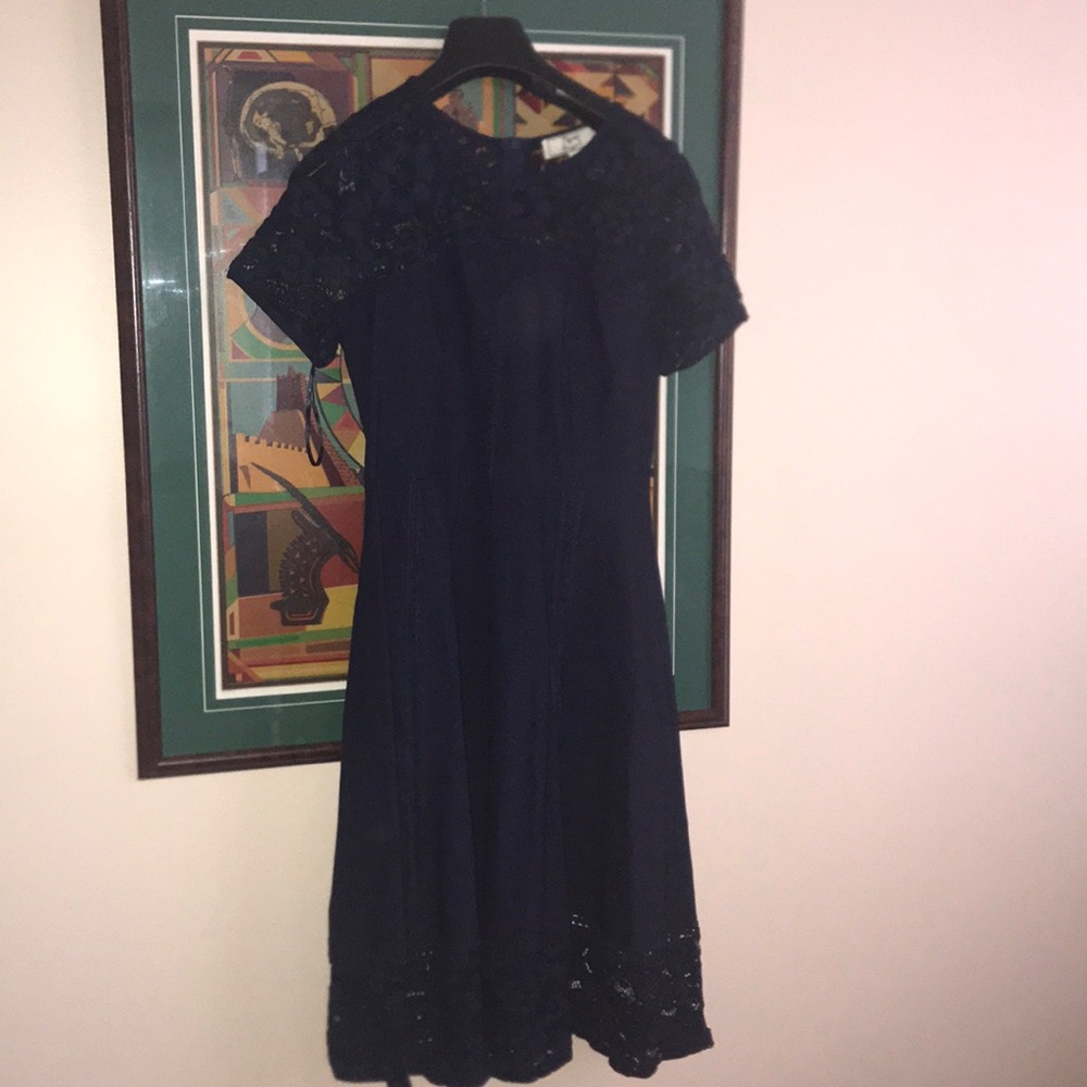 Navy Blue Dress